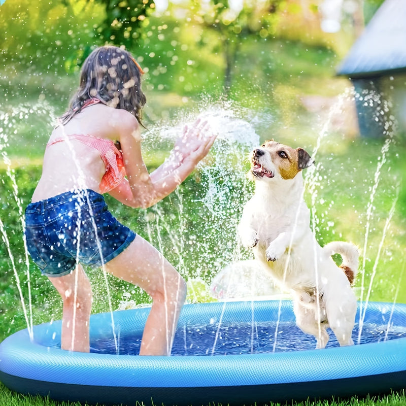 piscina interativa e estimulante para animais de estimação