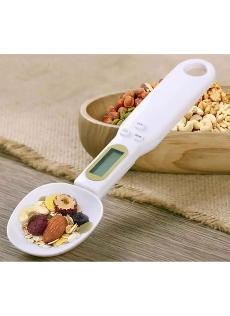 Colher Digital com Balança Pesagem para Alimentos, Remédios para Idosos e Bebes