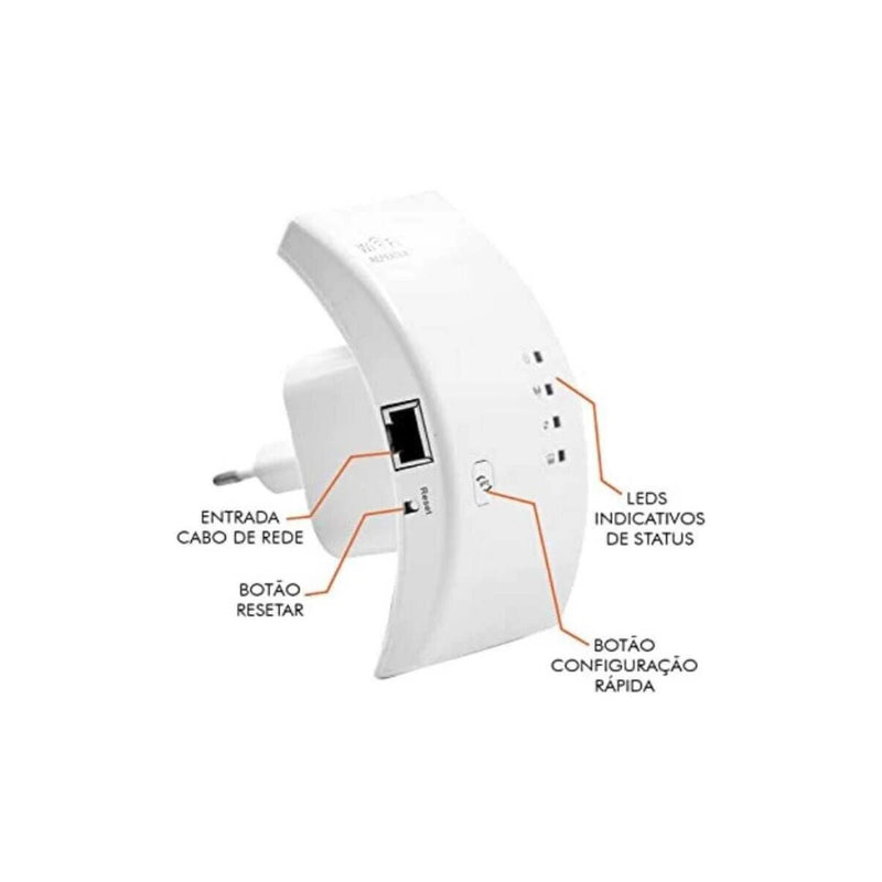 Amplificador de sinal WiFi 600mbps - Repetidor UltraRápido