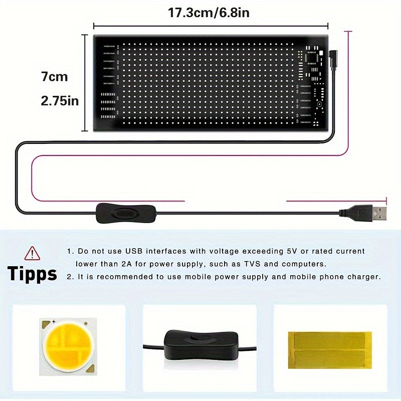 Luz de LED para carro para a janela traseira do carro